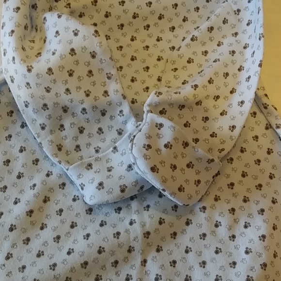 Just Born Blue Sleep Sack With Elastic Open Bottom - Picture 5 of 7